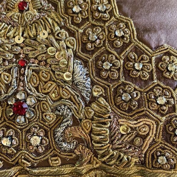 The Lam Lee Group Embroidery Pillow Set of 2 - Picture 4 of 13